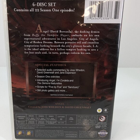 Angel The Complete First Season 6 Disc Set 20th Century Fox Home Entertainment - Picture 6 of 6